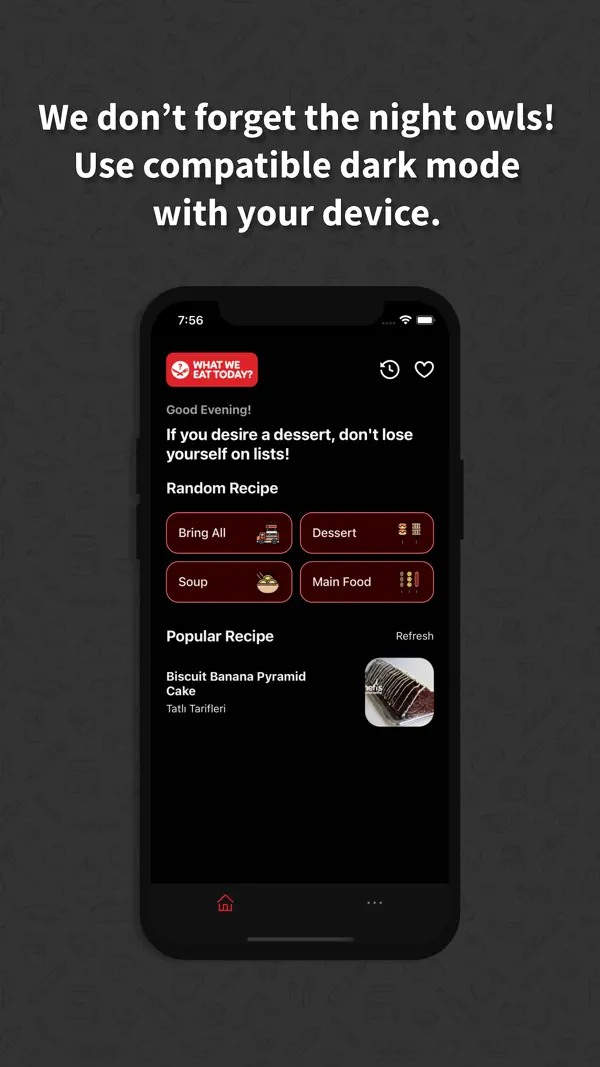 Video recipe playback in What Cook Today showing every cooking step